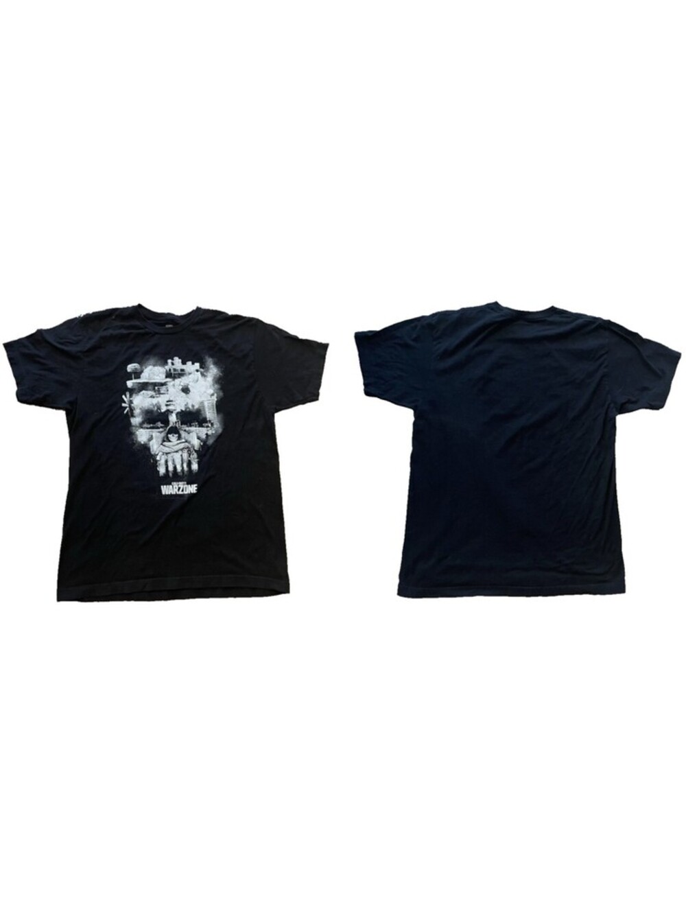 Call of Duty Warzone T Shirt (2020) Skull Graphic Tee — Medium & Large!!